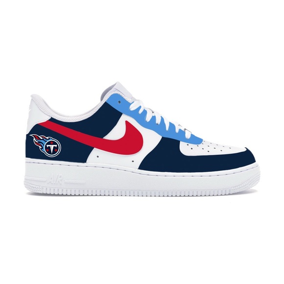 Tennessee Titans Custom Nike Air Force 1 - Picture 1 of 1